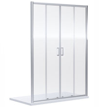 Load image into Gallery viewer, Double Sliding Shower Door With Shower Tray - Various Sizes
