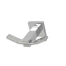 Load image into Gallery viewer, Double Towel Holder Chrome Finish Wall Mounted
